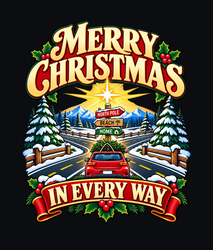 MyEveryway original artwork — Merry Christmas in Every Way