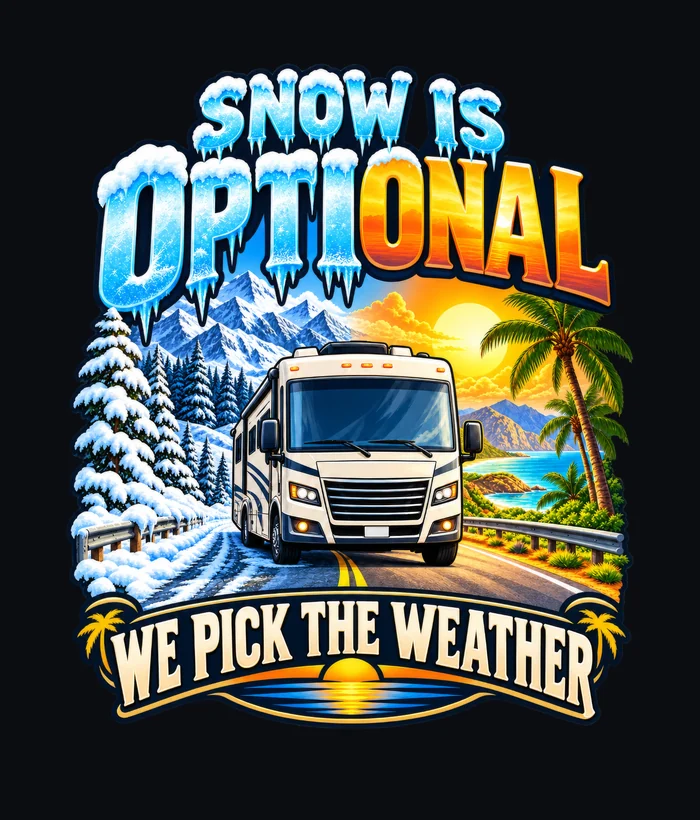 MyEveryway original artwork — Snow Is Optional